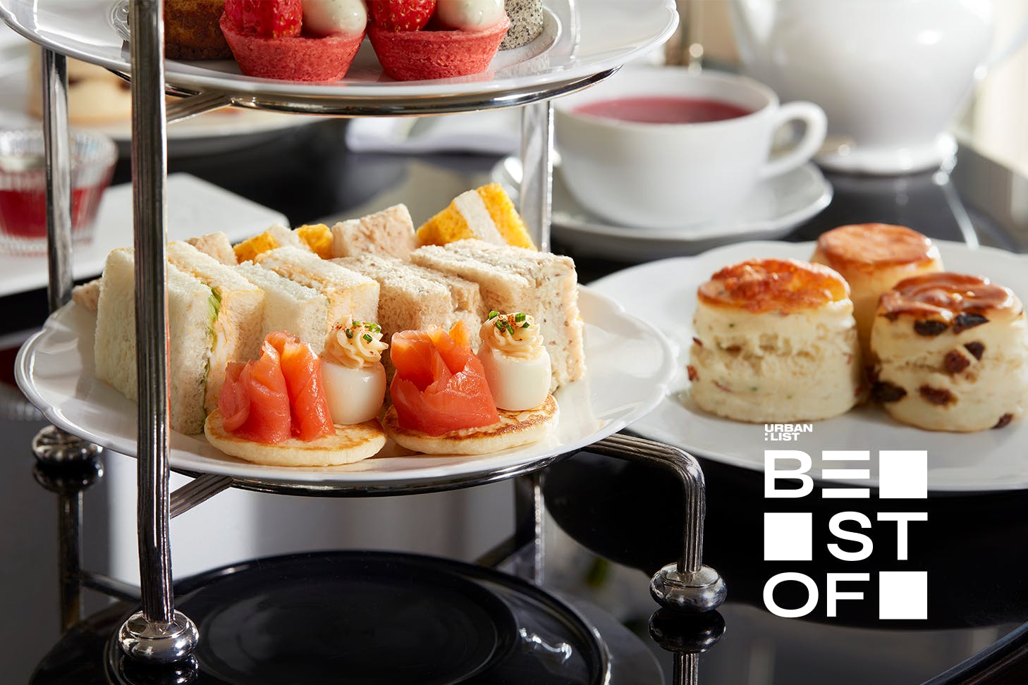 High tea from Raffles Hotel Singapore